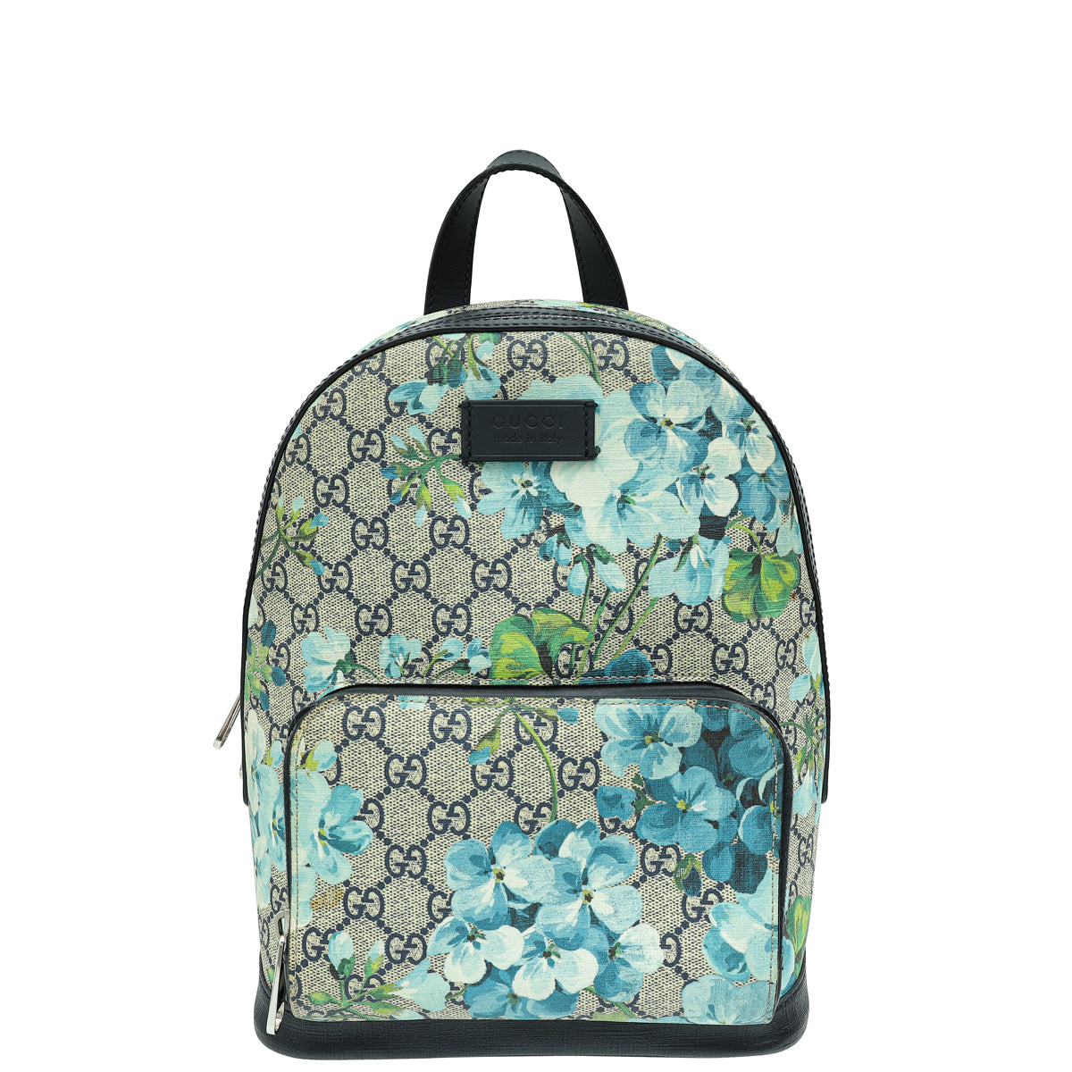 Gucci Multicolor GG Supreme Blooms Small Day Backpack Bag-Gucci-THE CLOSET