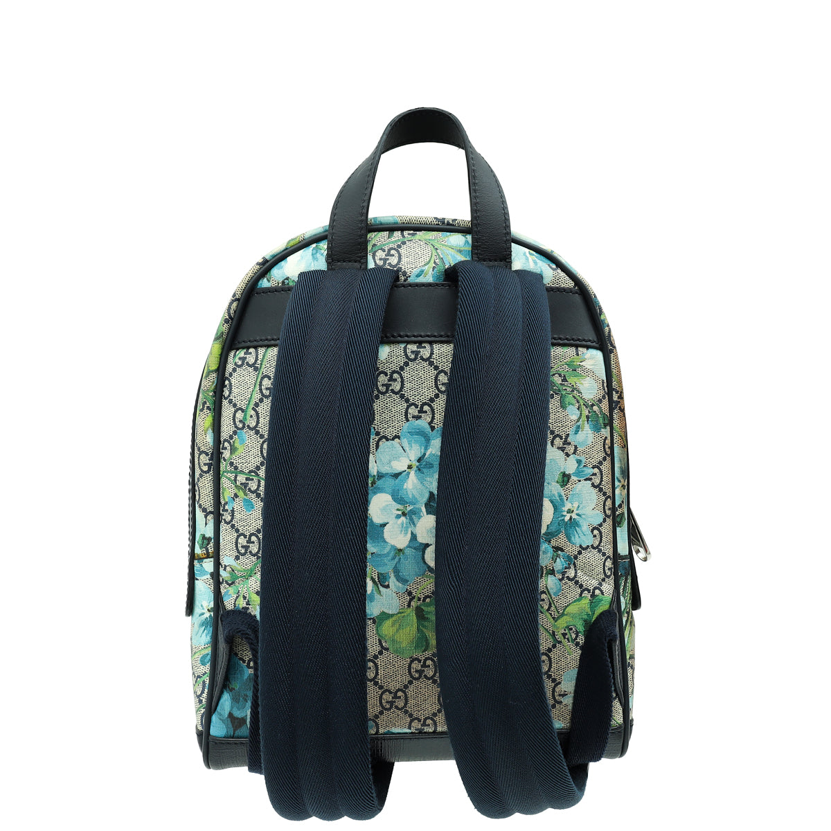 Gucci Multicolor GG Supreme Blooms Small Day Backpack Bag-Gucci-THE CLOSET