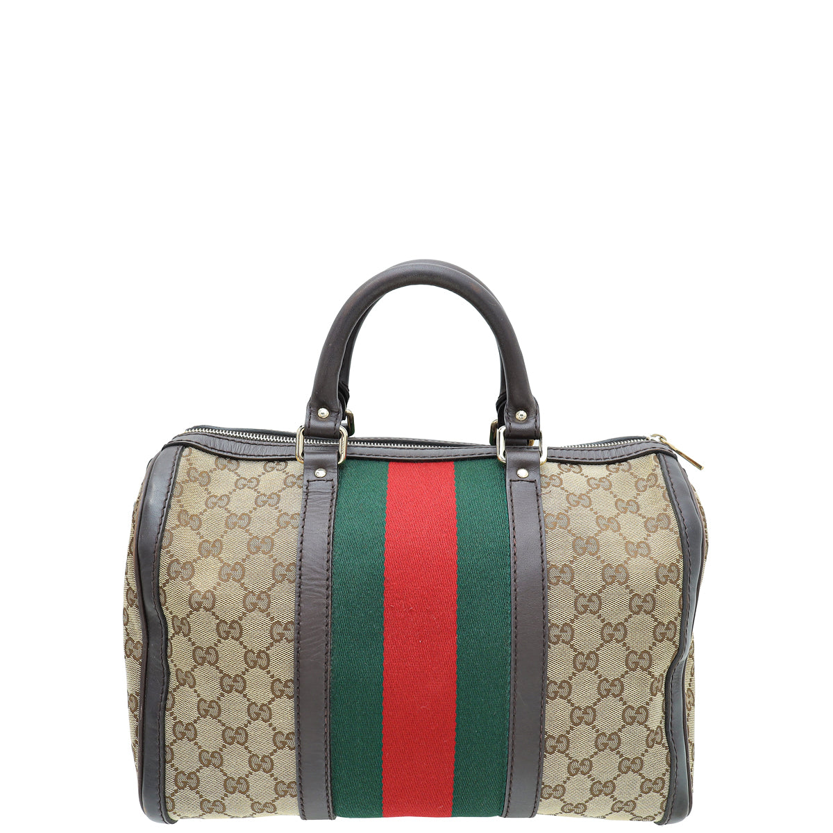Gucci Bicolor GG Web Joy Boston Medium Bag-Gucci-THE CLOSET