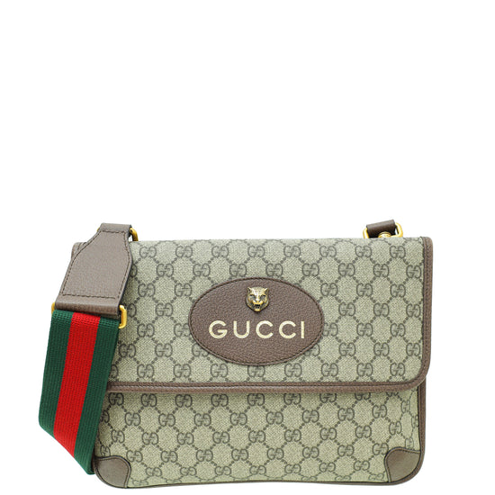 Gucci Bicolor GG Supreme Neo Vintage Messenger Bag