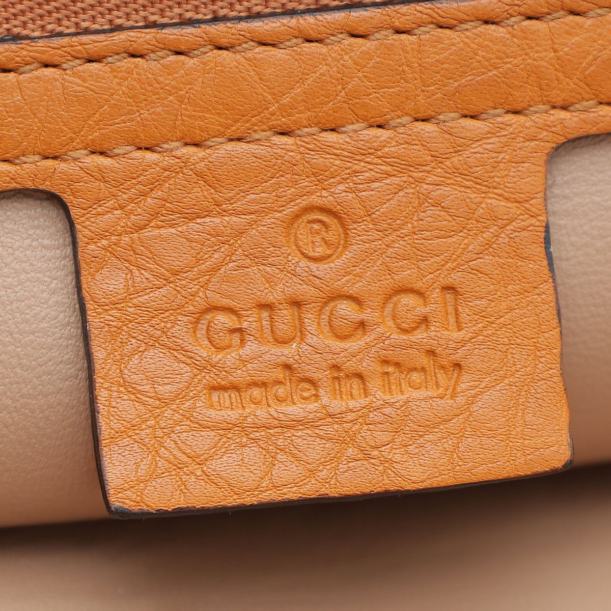 Gucci Orange Nouveau Clutch
