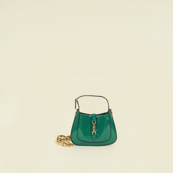 Gucci Green Jackie 1961 Mini Shoulder Bag – THE CLOSET