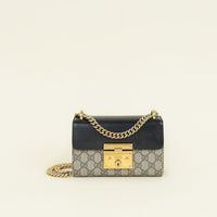 Gucci Tricolor Padlock Chain Small Shoulder Bag
