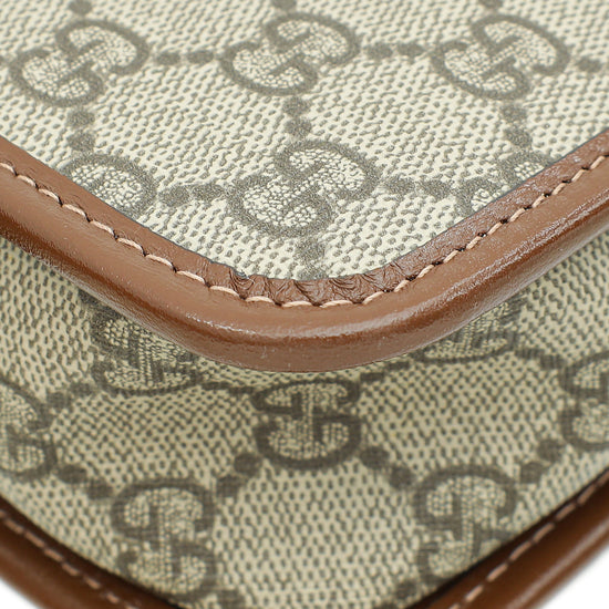 Gucci Bicolor GG Supreme Retro G Travel Pouch-Gucci-THE CLOSET