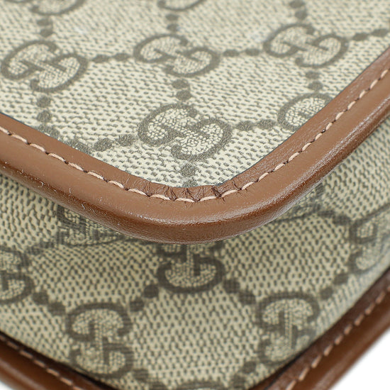 Gucci Bicolor GG Supreme Retro G Travel Pouch-Gucci-THE CLOSET