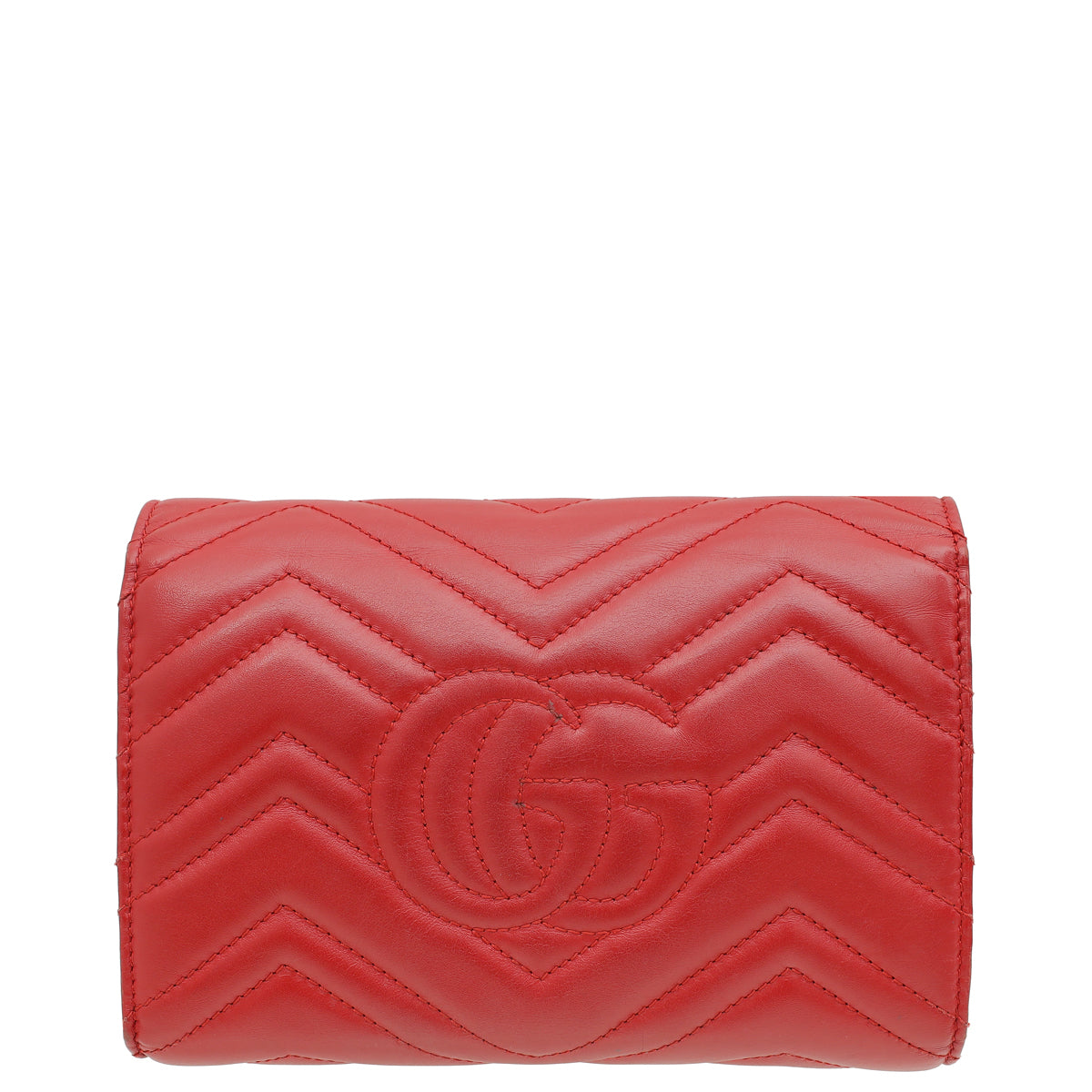Gucci Red GG Marmont Super Mini Bag-Gucci-THE CLOSET