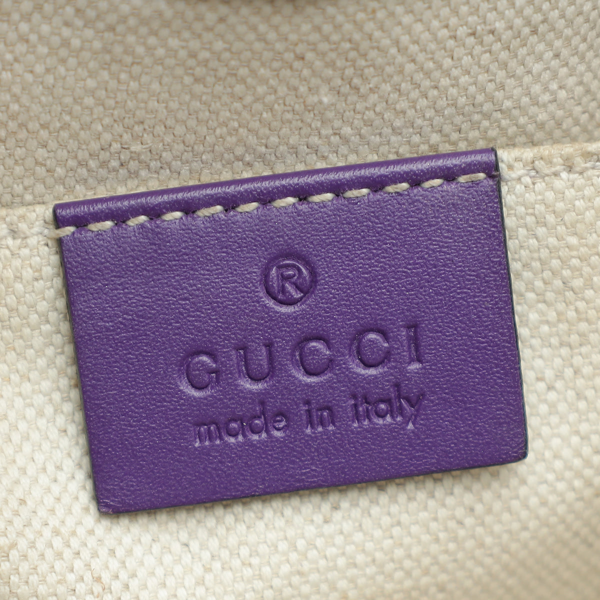 Gucci Violet Guccissima Emily Small Chain Bag
