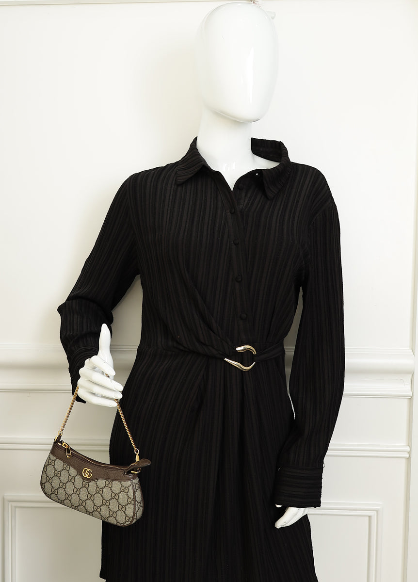 Gucci Bicolor GG Supreme Ophidia Mini Bag