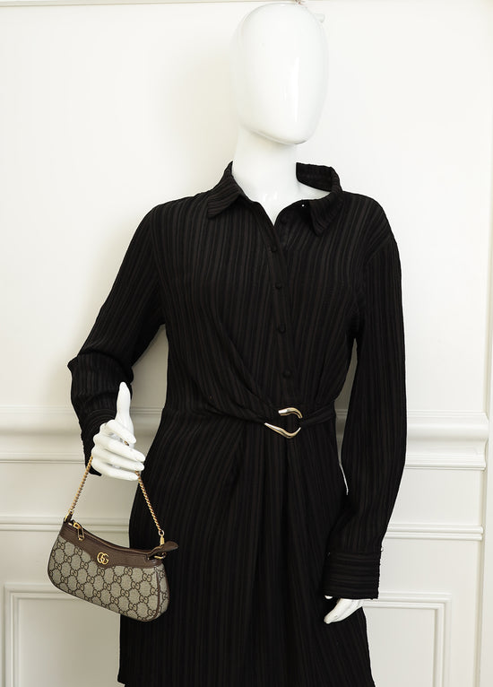 Gucci Bicolor GG Supreme Ophidia Mini Bag