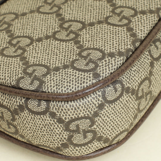 Gucci Bicolor GG Supreme Ophidia Mini Bag