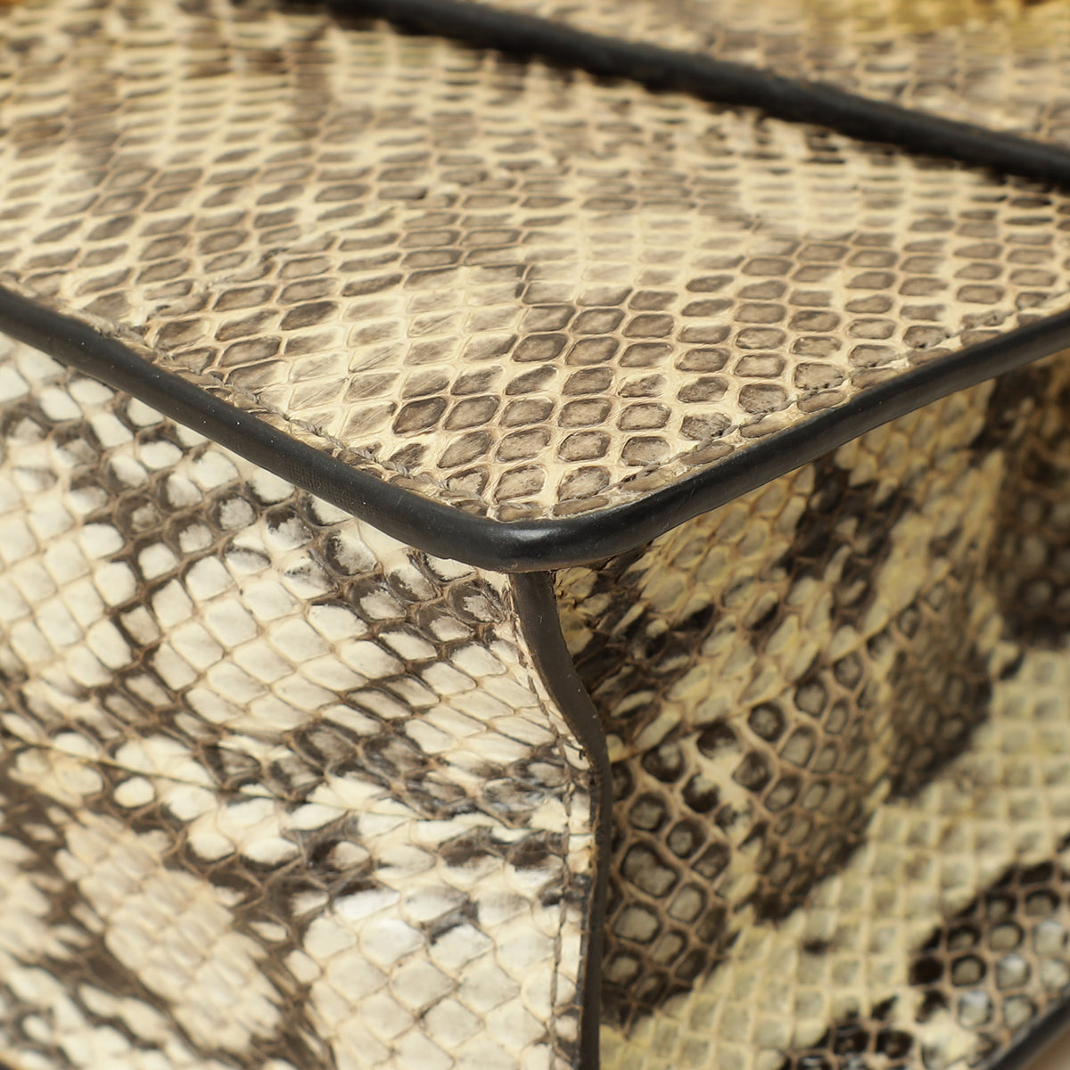 Gucci Bicolor Python Sylvie Small Shoulder Bag-Gucci-THE CLOSET