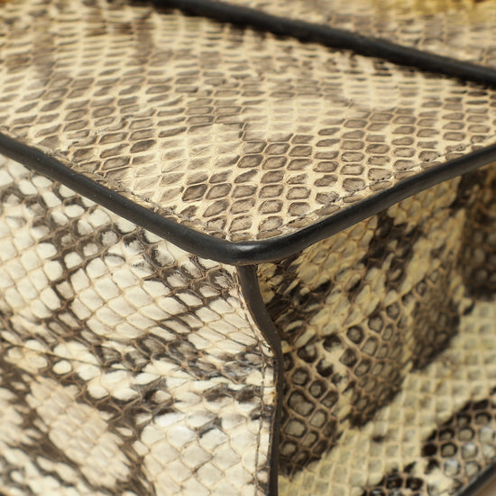 Gucci Bicolor Python Sylvie Small Shoulder Bag-Gucci-THE CLOSET