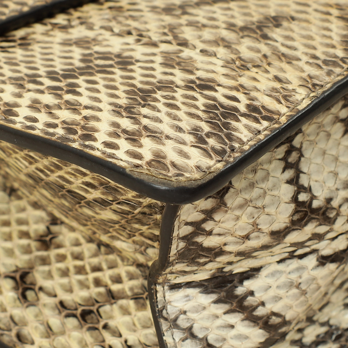 Gucci Bicolor Python Sylvie Small Shoulder Bag-Gucci-THE CLOSET