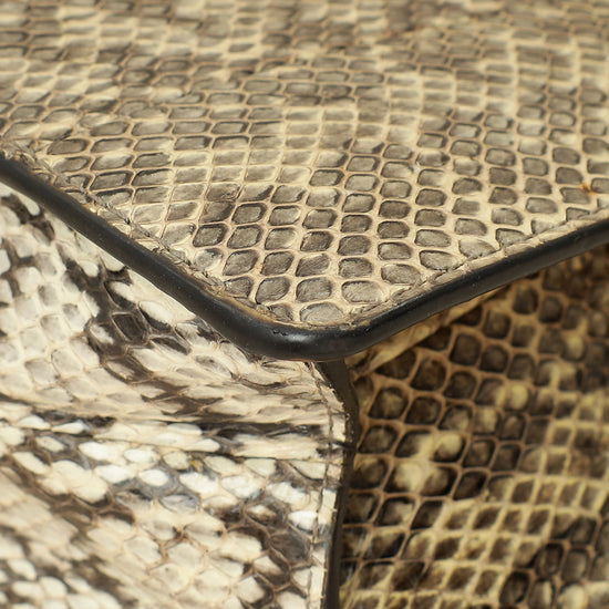 Gucci Bicolor Python Sylvie Small Shoulder Bag-Gucci-THE CLOSET