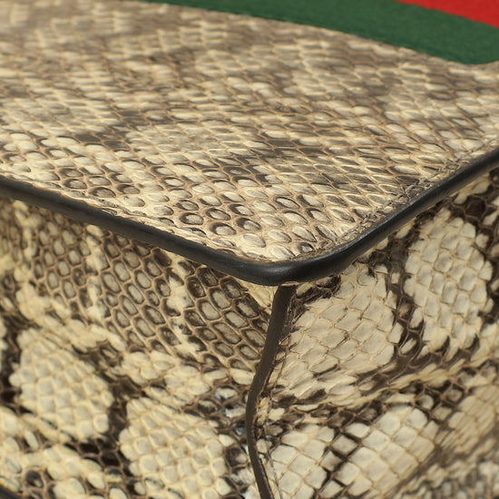 Gucci Bicolor Python Sylvie Small Shoulder Bag-Gucci-THE CLOSET