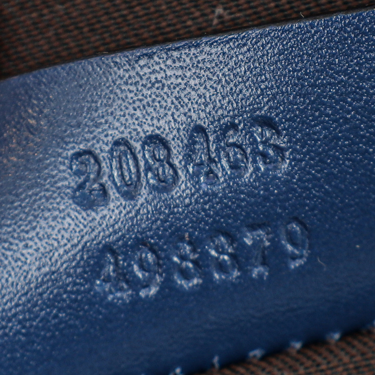 Gucci Blue Diamante Textured Briefcase – THE CLOSET