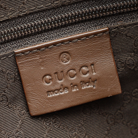 Gucci Brown Jackie O Hobo Bag-Gucci-THE CLOSET