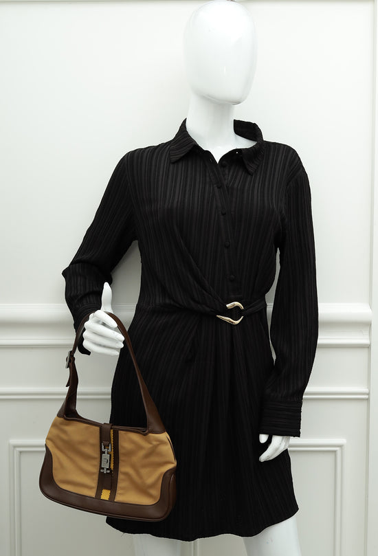 Gucci Brown Jackie O Hobo Bag-Gucci-THE CLOSET