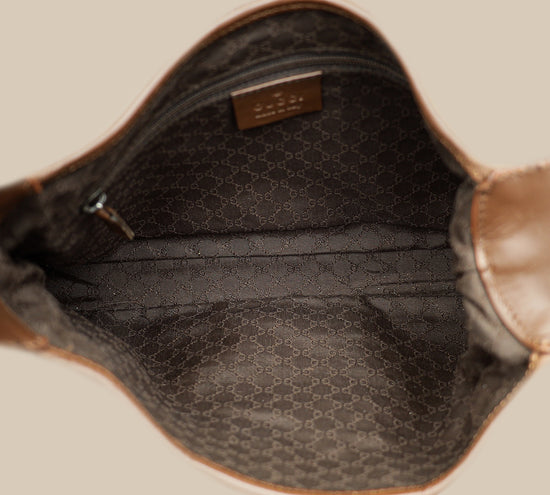 Gucci Brown Jackie O Hobo Bag-Gucci-THE CLOSET