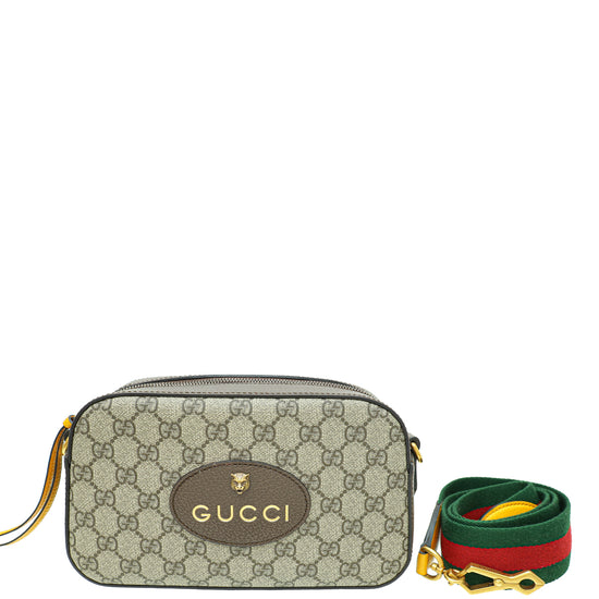 Gucci Bicolor Neo Vintage GG Supreme Messenger Bag