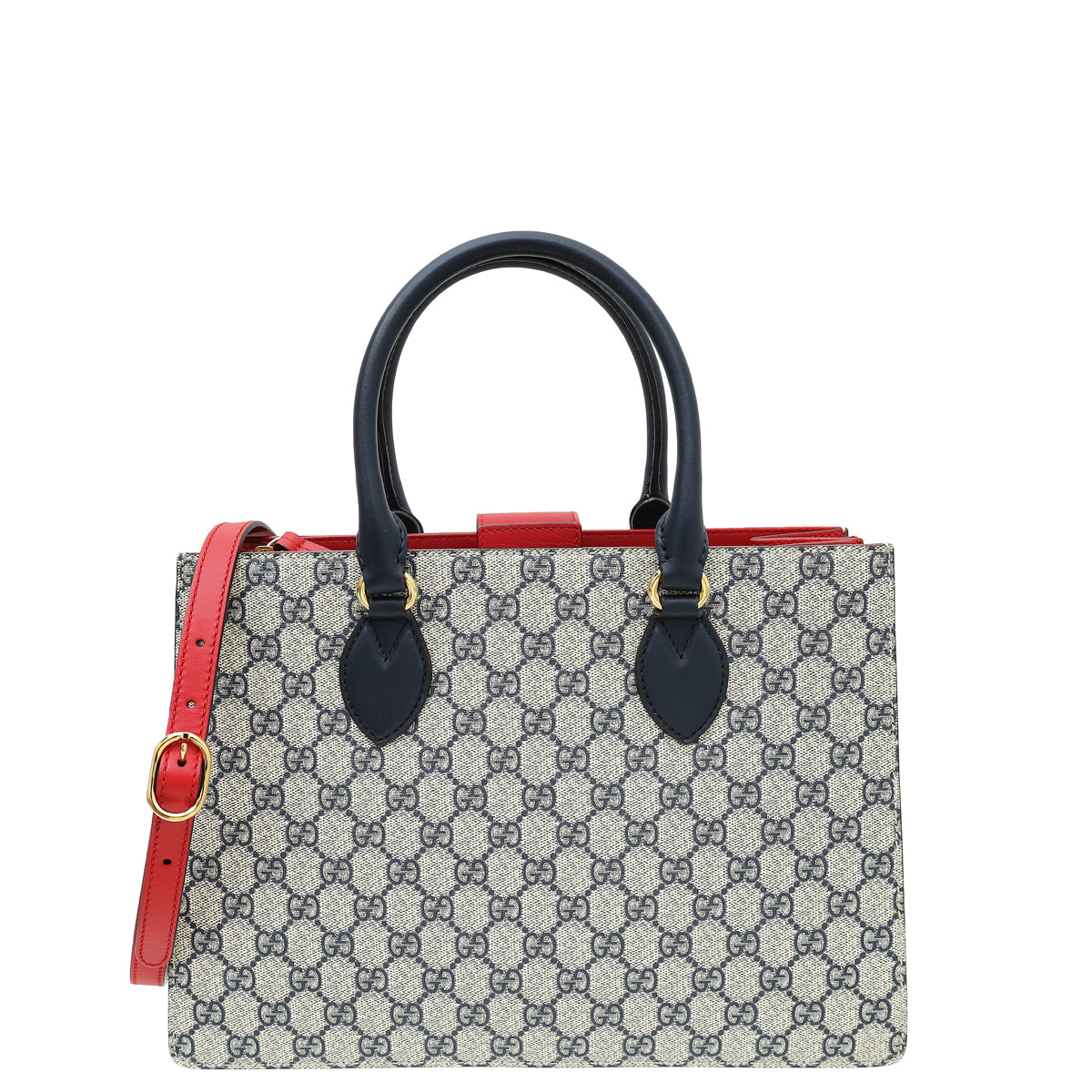 Gucci Bicolor GG Supreme Convertible Top Handle Bag-Gucci-THE CLOSET