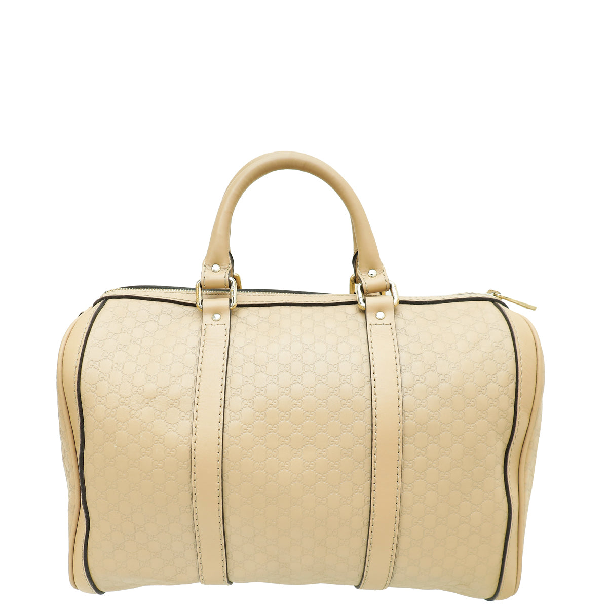 Gucci Beige Microguccissima Joy Boston Bag-Gucci-THE CLOSET
