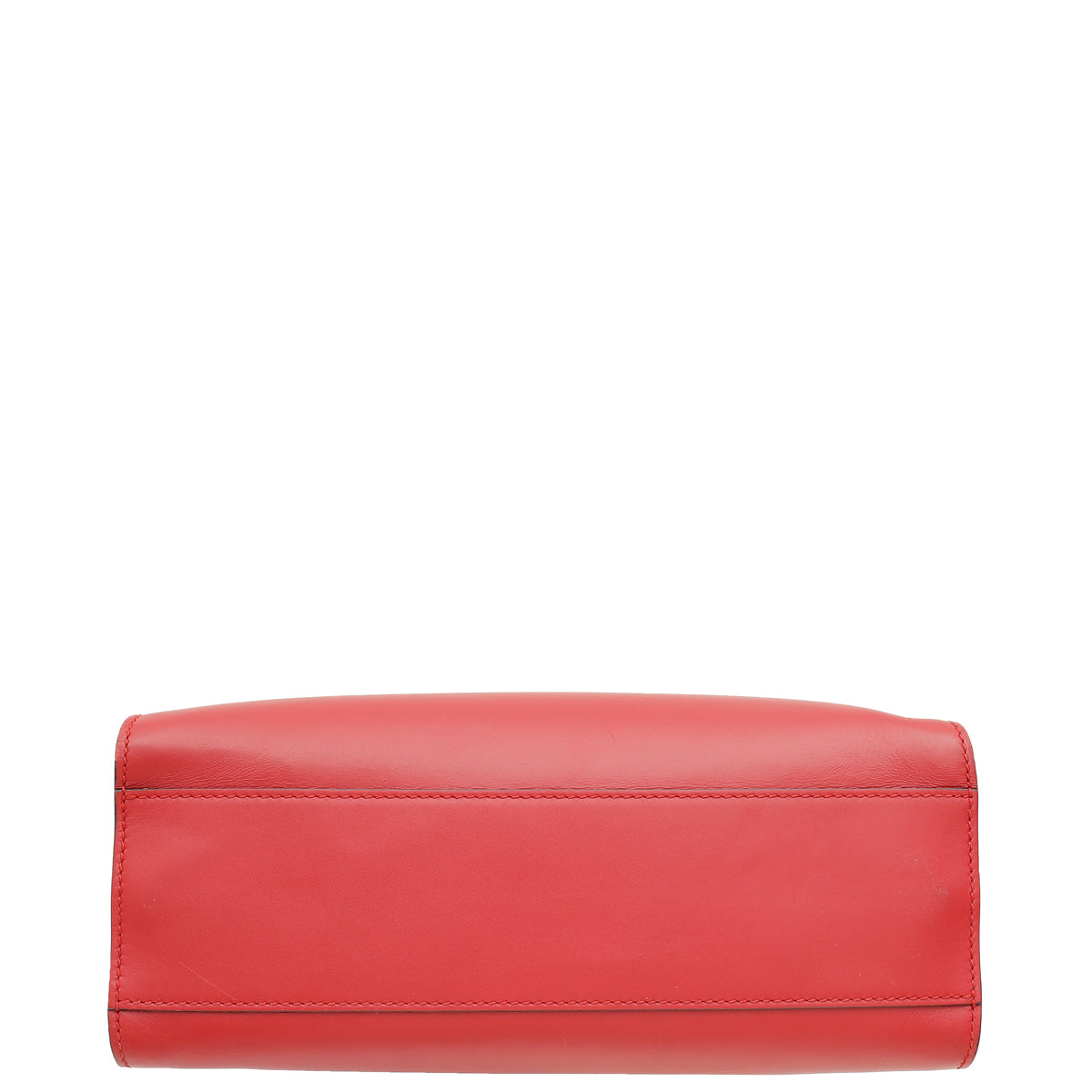 Gucci Red Nymphaea Bamboo Shoulder Bag