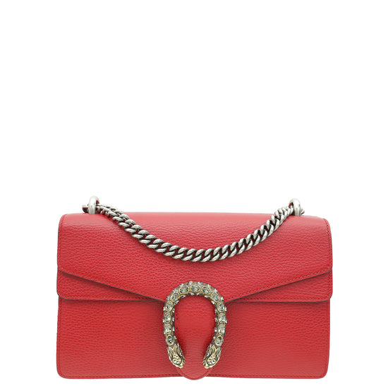 Gucci Red Dionysus Small Shoulder Bag