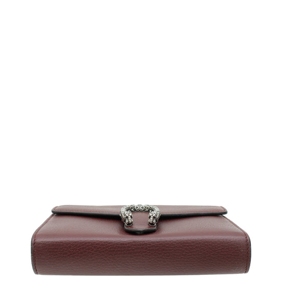 Gucci Maroon Dionysus Mini Shoulder Bag