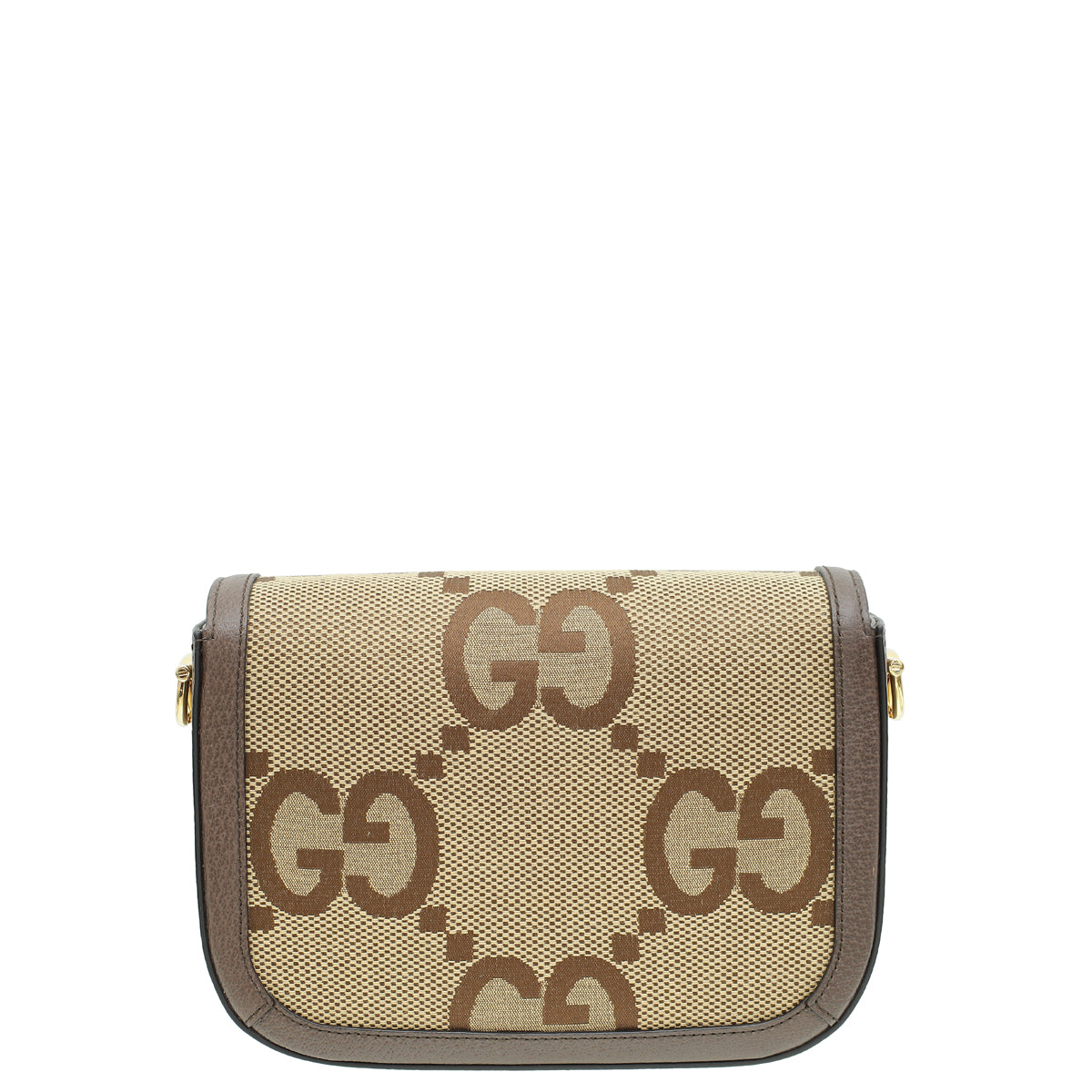 Gucci Ebony Jumbo GG Horsebit 1955 Mini Shoulder Bag