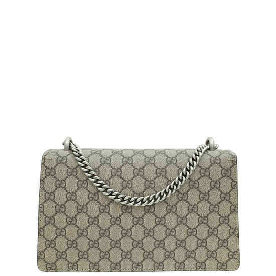 Gucci Ebony GG Supreme Dionysus Small Shoulder Bag