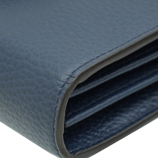 Gucci Navy Blue Dionysus Mini Chain Bag-Gucci-THE CLOSET