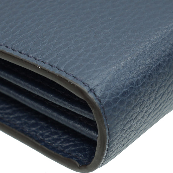 Gucci Navy Blue Dionysus Mini Chain Bag-Gucci-THE CLOSET