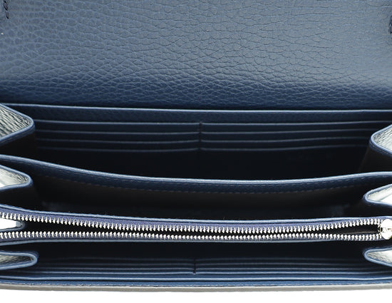 Gucci Navy Blue Dionysus Mini Chain Bag-Gucci-THE CLOSET