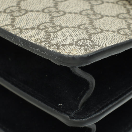 Gucci Bicolor GG Supreme Dionysus Small Shoulder Bag-Gucci-THE CLOSET