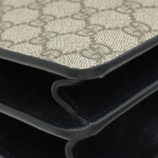 Gucci Bicolor GG Supreme Dionysus Small Shoulder Bag-Gucci-THE CLOSET