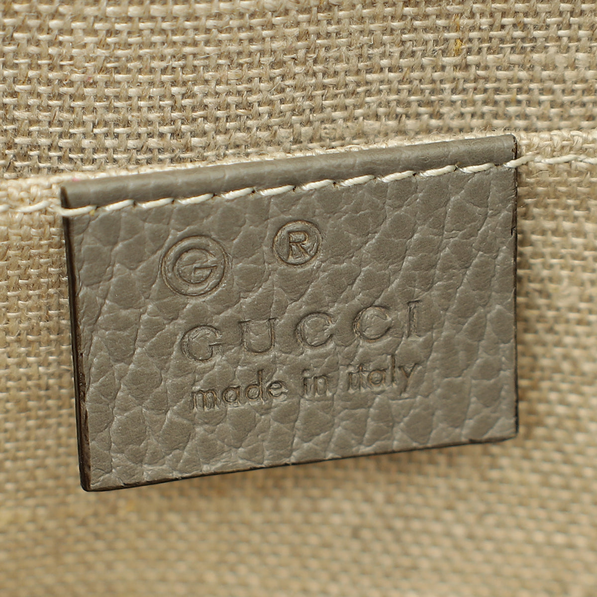 Gucci Grey Interlocking G Small Shoulder Bag-Gucci-THE CLOSET