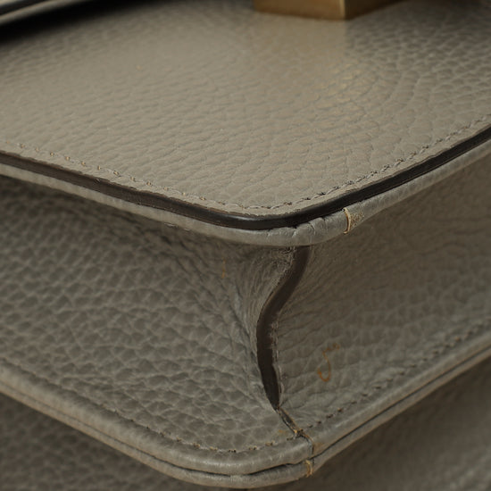 Gucci Grey Interlocking G Small Shoulder Bag-Gucci-THE CLOSET