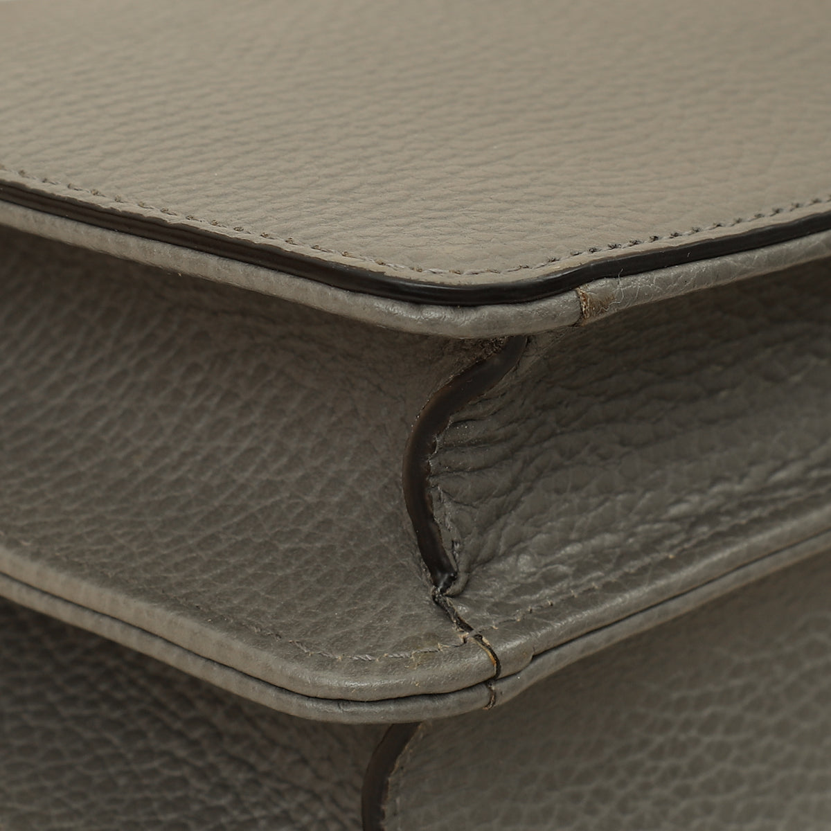 Gucci Grey Interlocking G Small Shoulder Bag-Gucci-THE CLOSET