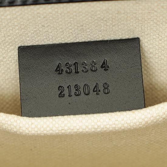 Gucci Black GG Marmont Small Shoulder Bag-Gucci-THE CLOSET