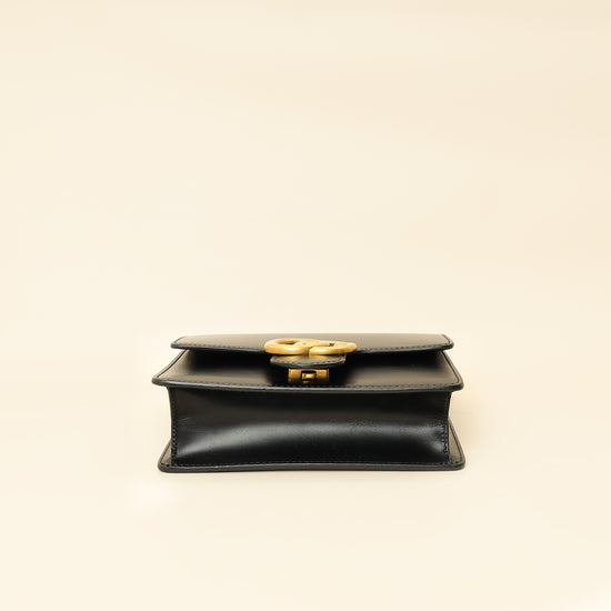 Gucci Black GG Marmont Small Shoulder Bag