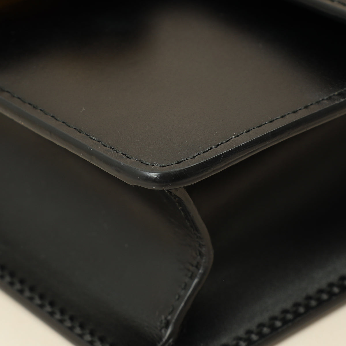 Gucci Black GG Marmont Small Shoulder Bag-Gucci-THE CLOSET