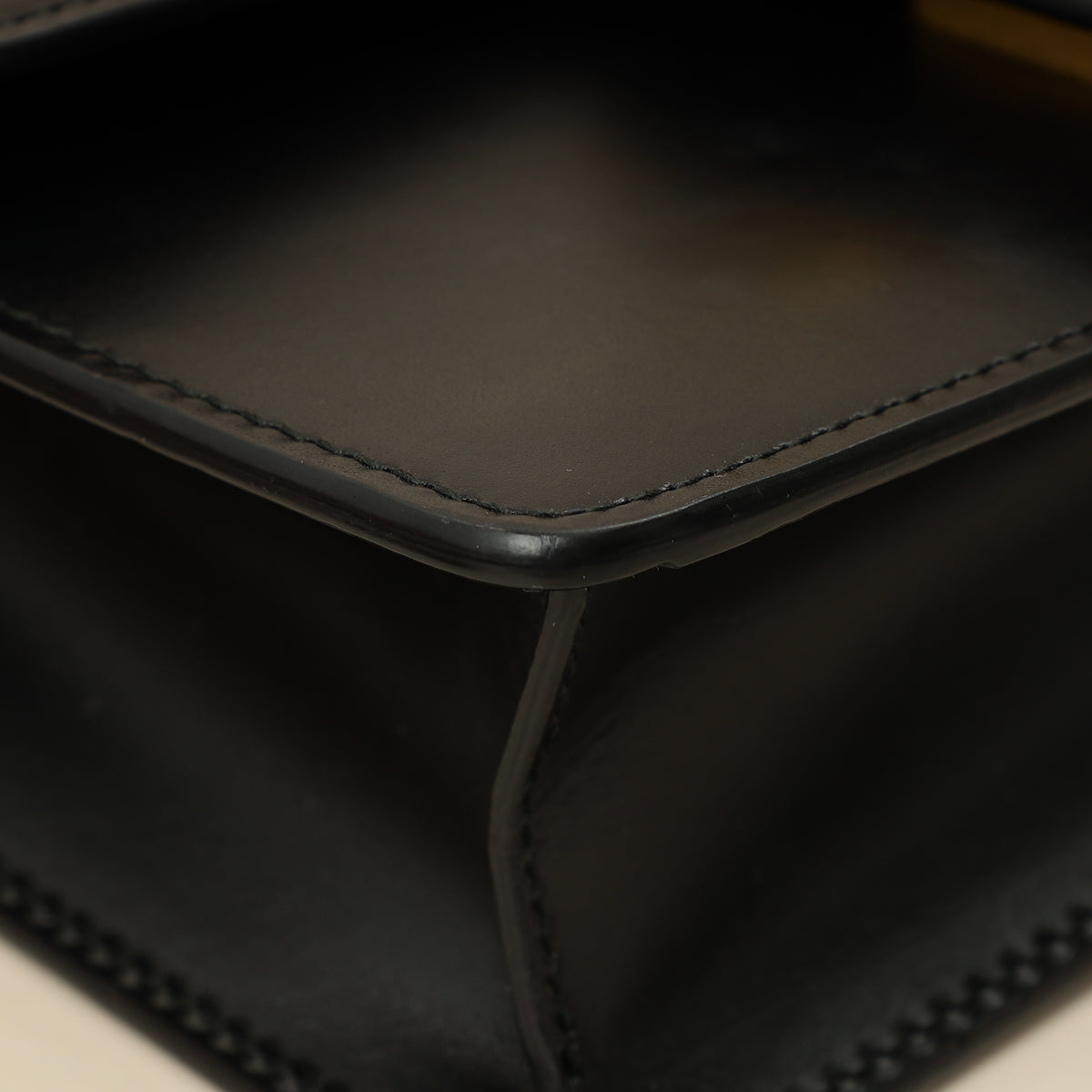 Gucci Black GG Marmont Small Shoulder Bag-Gucci-THE CLOSET