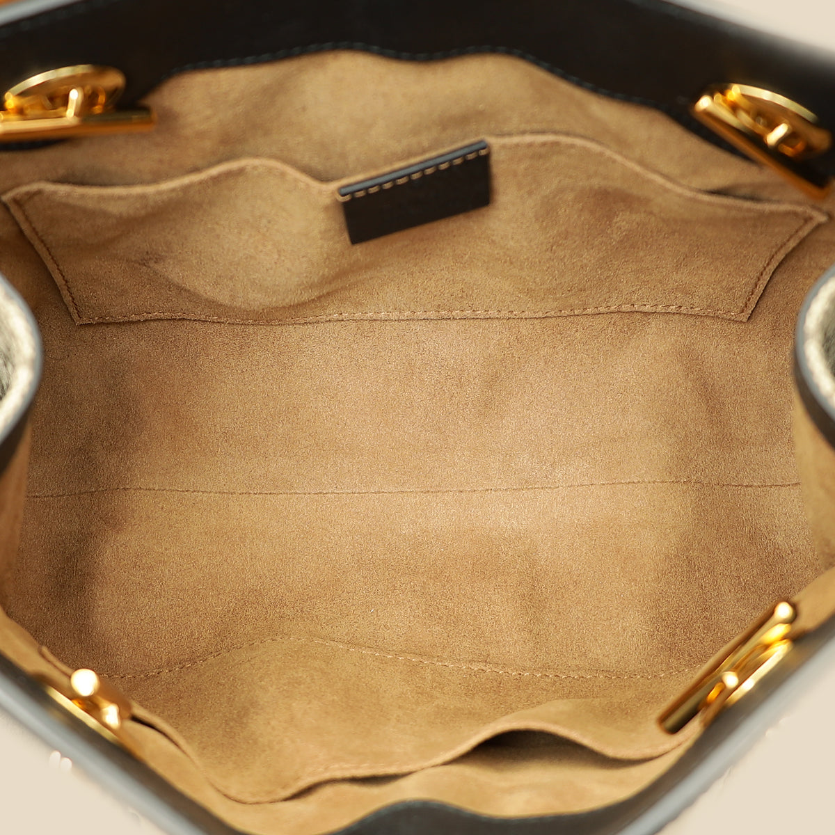 Gucci Bicolor GG Supreme Padlock Tote Small Bag-Gucci-THE CLOSET