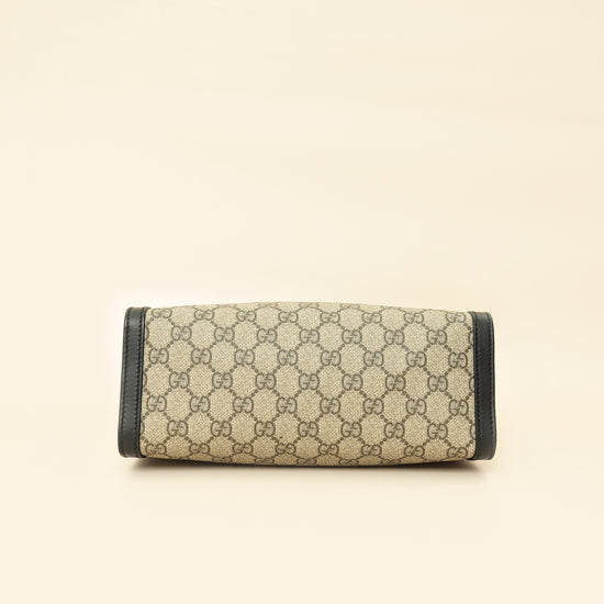 Gucci Bicolor GG Supreme Padlock Tote Small Bag-Gucci-THE CLOSET