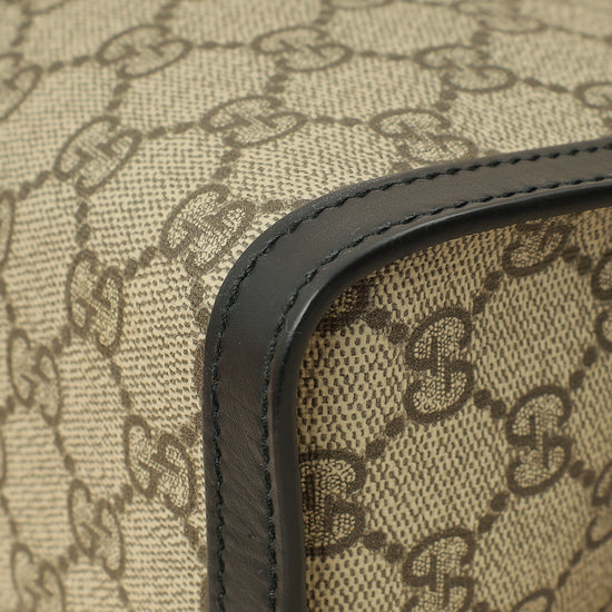 Gucci Bicolor GG Supreme Padlock Tote Small Bag-Gucci-THE CLOSET