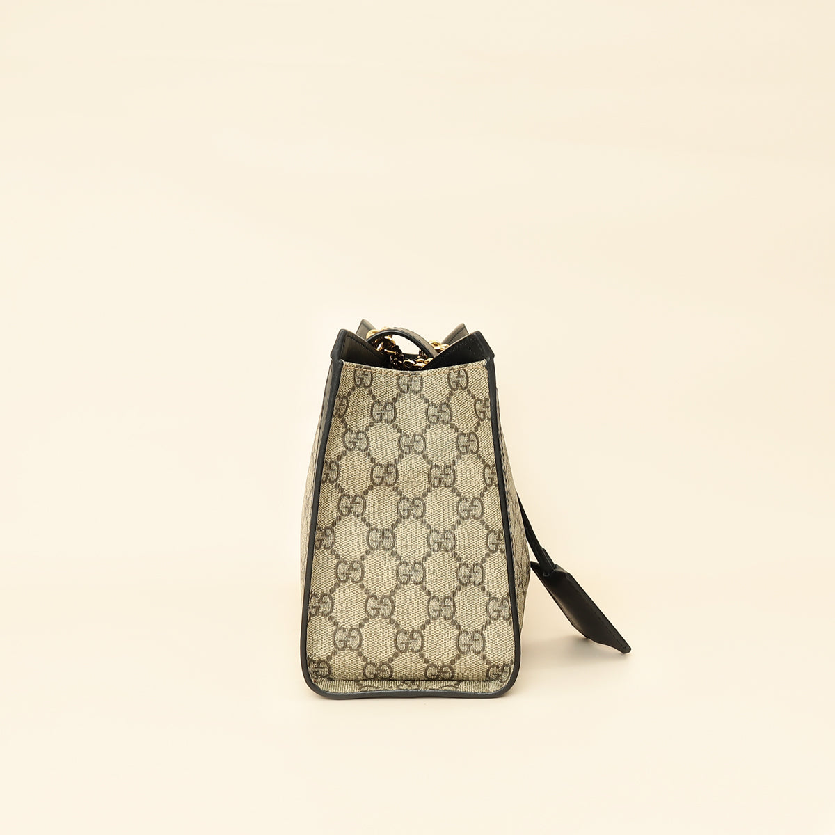 Gucci Bicolor GG Supreme Padlock Tote Small Bag-Gucci-THE CLOSET