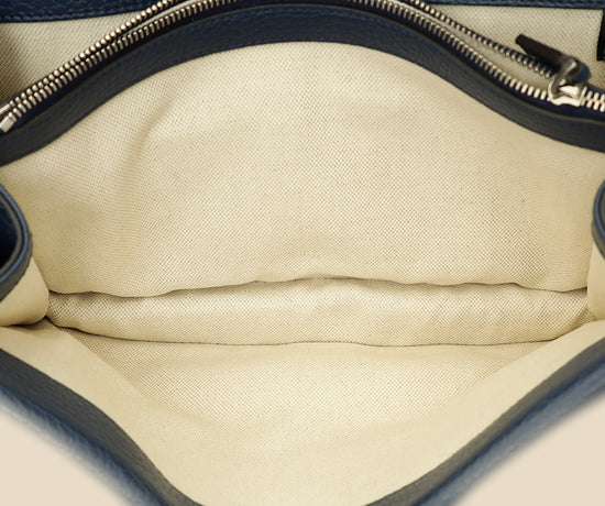 Gucci Navy Blue Dionysus Small Shoulder Bag-Gucci-THE CLOSET