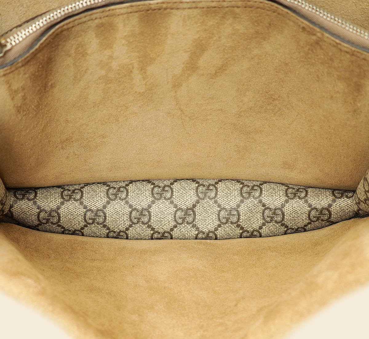 Gucci Ebony GG Supreme Dionysus Small Shoulder Bag-Gucci-THE CLOSET