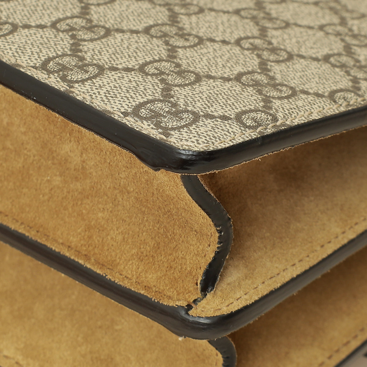 Gucci Ebony GG Supreme Dionysus Small Shoulder Bag-Gucci-THE CLOSET